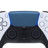 eXtremeRate Metallic Regal Blue Replacement Touchpad Cover Compatible with ps5 Controller BDM-010/020/030/040/050, Custom Part Touch Pad Compatible with ps5 Controller - Controller NOT Included - JPF4042G3