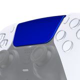 eXtremeRate Chrome Blue Replacement Touchpad Cover Compatible with ps5 Controller BDM-010/020/030/040/050, Custom Part Touch Pad Compatible with ps5 Controller - Controller NOT Included - JPF4048G3