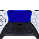 eXtremeRate Chrome Blue Replacement Touchpad Cover Compatible with ps5 Controller BDM-010/020/030/040/050, Custom Part Touch Pad Compatible with ps5 Controller - Controller NOT Included - JPF4048G3