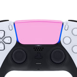 eXtremeRate Chrome Pink Replacement Touchpad Cover Compatible with ps5 Controller BDM-010/020/030/040/050, Custom Part Touch Pad Compatible with ps5 Controller - Controller NOT Included - JPF4049G3