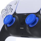 eXtremeRate Blue Replacement Thumbsticks for PS5 Controller, Custom Analog Stick Joystick Compatible with PS5, for PS4 All Model Controller - JPF603