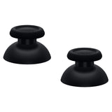 eXtremeRate Black Replacement Thumbsticks for PS5 Controller, Custom Analog Stick Joystick Compatible with PS5, for PS4 All Model Controller - JPF607