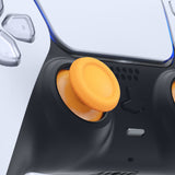 eXtremeRate Caution Yellow Replacement Thumbsticks for PS5 Controller, Custom Analog Stick Joystick Compatible with PS5, for PS4 All Model Controller - JPF610