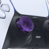 eXtremeRate Clear Atomic Purple Replacement Thumbsticks for PS5 Controller, Custom Analog Stick Joystick Compatible with PS5, for PS4 All Model Controller - JPF625