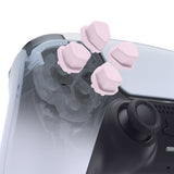 eXtremeRate Ergonomic Split Dpad Buttons (SDP Buttons) for PS5 Controller, Cherry Blossoms Pink Independent Dpad Direction Buttons for PS5 Edge Controller, for PS4 All Model Controller - JPF8012