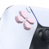 eXtremeRate Ergonomic Split Dpad Buttons (SDP Buttons) for PS5 Controller, Cherry Blossoms Pink Independent Dpad Direction Buttons for PS5 Edge Controller, for PS4 All Model Controller - JPF8012