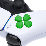 eXtremeRate Ergonomic Split Dpad Buttons (SDP Buttons) for PS5 Controller, Green Independent Dpad Direction Buttons for PS5 Edge Controller, for PS4 All Model Controller - JPF8016