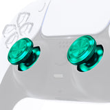 eXtremeRate Custom Green Metal Thumbsticks for PS5 Controller, Replacement Aluminum Analog Stick Joystick for PS4 Controller - Controller NOT Included - JPFC006