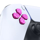 eXtremeRate Purple Metal Dpad ABXY Buttons for PS5 Controller, Custom Replacement Aluminum Action Buttons & Direction Keys for PS5 Controller - Controller NOT Included - JPFD005