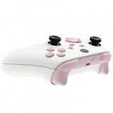 eXtremeRate Cherry Blossoms Pink Replacement Buttons for Xbox Series S & Xbox Series X Controller, LB RB LT RT Bumpers Triggers D-pad ABXY Start Back Sync Share Keys for Xbox Series X/S Controller - JX3112