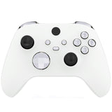 eXtremeRate Chrome Silver Replacement Buttons for Xbox Series S & Xbox Series X Controller, LB RB LT RT Bumpers Triggers D-pad ABXY Start Back Sync Share Keys for Xbox Series X/S Controller  - JX3202