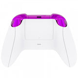 eXtremeRate Chrome Purple Replacement Buttons for Xbox Series S & Xbox Series X Controller, LB RB LT RT Bumpers Triggers D-pad ABXY Start Back Sync Share Keys for Xbox Series X/S Controller  - JX3205