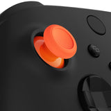 eXtremeRate Orange Replacement Thumbsticks for Xbox Series X/S Controller, for Xbox One Standard Controller Analog Stick, Custom Joystick for Xbox One X/S, for Xbox One Elite Controller - JX3402