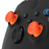 eXtremeRate Orange Replacement Thumbsticks for Xbox Series X/S Controller, for Xbox One Standard Controller Analog Stick, Custom Joystick for Xbox One X/S, for Xbox One Elite Controller - JX3402