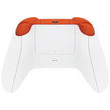 eXtremeRate No Letter Imprint Custom Full Set Buttons for Xbox Series X/S Controller, Orange Replacement Accessories Bumpers Triggers Dpad ABXY Buttons for Xbox Series X/S, Xbox Core Controller - JX3504