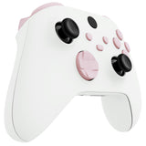 eXtremeRate No Letter Imprint Custom Full Set Buttons for Xbox Series X/S Controller, Cherry Blossoms Pink Replacement Accessories Bumpers Triggers Dpad ABXY Buttons for Xbox Series X/S, Xbox Core Controller - JX3512