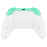 eXtremeRate No Letter Imprint Custom Full Set Buttons for Xbox Series X/S Controller, Mint Green Replacement Accessories Bumpers Triggers Dpad ABXY Buttons for Xbox Series X/S, Xbox Core Controller - JX3514