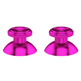 eXtremeRate Custom Purple Metal Thumbsticks for Xbox Series X/S Controller, Concentric Circles Aluminum Alloy Analog Stick for Xbox One S/X, Replacement Joystick for Xbox One Standard Elite Controller - JX3C005