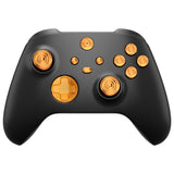 eXtremeRate 11 in 1 Custom Gold Metal Buttons for Xbox Series X/S Controller, Aluminum Alloy Dpad Start Back Share Button, Replacement Thumbsticks, Home ABXY Bullet Buttons for Xbox Core Controller - JX3E001