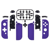 eXtremeRate Purple Joycon Handheld Controller Housing (D-Pad Version) with Full Set Buttons, DIY Replacement Shell Case for NS Switch JoyCon & OLED JoyCon – Console Shell NOT Included - JZP315