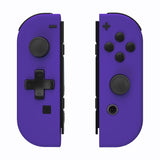 eXtremeRate Purple Joycon Handheld Controller Housing (D-Pad Version) with Full Set Buttons, DIY Replacement Shell Case for NS Switch JoyCon & OLED JoyCon – Console Shell NOT Included - JZP315