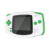 eXtremeRate Green GBA Replacement Full Set Buttons for Gameboy Advance - Handheld Game Console NOT Included - KAG2006