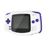 eXtremeRate Purple GBA Replacement Full Set Buttons for Gameboy Advance - Handheld Game Console NOT Included - KAG2007