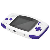 eXtremeRate Purple GBA Replacement Full Set Buttons for Gameboy Advance - Handheld Game Console NOT Included - KAG2007