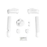 eXtremeRate White GBA Replacement Full Set Buttons for Gameboy Advance - Handheld Game Console NOT Included - KAG2008