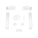 eXtremeRate Clear GBA Replacement Full Set Buttons for Gameboy Advance - Handheld Game Console NOT Included - KAG4001