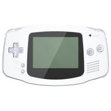 eXtremeRate Clear GBA Replacement Full Set Buttons for Gameboy Advance - Handheld Game Console NOT Included - KAG4001