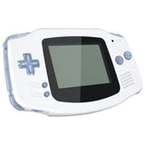 eXtremeRate Clear Glacier Blue GBA Replacement Full Set Buttons for Gameboy Advance - Handheld Game Console NOT Included - KAG4006