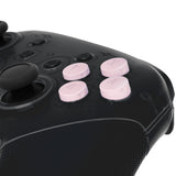 eXtremeRate Cherry Blossoms Pink Interchangeable ABXY Buttons for Nintendo Switch Pro Controller, DIY Swappable Replacement ABXY for NS Pro Controller- Controller NOT Included - KRH605