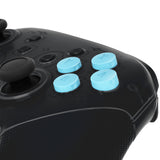 eXtremeRate Heaven Blue Interchangeable ABXY Buttons for Nintendo Switch Pro Controller, DIY Swappable Replacement ABXY for NS Pro Controller- Controller NOT Included - KRH606