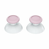 eXtremeRate Cherry Blossoms Pink & White Dual-color Replacement 3D Joystick Thumbsticks, Analog Thumb Sticks with Phillips Screwdriver for Nintendo Switch Pro Controller - KRM505