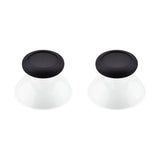 eXtremeRate Black & Transparent Dual-color Replacement 3D Joystick Thumbsticks, Analog Thumb Sticks with Phillips Screwdriver for Nintendo Switch Pro Controller - KRM509