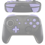 eXtremeRate DIY Replacement Full Set Buttons for Nintendo Switch Pro Controller - Light Violet - KRP310