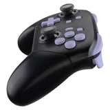 eXtremeRate DIY Replacement Full Set Buttons for Nintendo Switch Pro Controller - Light Violet - KRP310