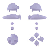 eXtremeRate DIY Replacement Full Set Buttons for Nintendo Switch Pro Controller - Light Violet - KRP310