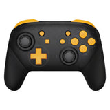 eXtremeRate DIY Replacement Full Set Buttons for Nintendo Switch Pro Controller - Caution Yellow - KRP318