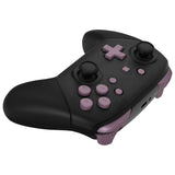 eXtremeRate DIY Replacement Full Set Buttons for Nintendo Switch Pro Controller - Dark Grayish Violet - KRP328