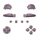 eXtremeRate DIY Replacement Full Set Buttons for Nintendo Switch Pro Controller - Dark Grayish Violet - KRP328