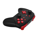 eXtremeRate DIY Replacement Full Set Buttons for Nintendo Switch Pro Controller - Passion Red - KRP332