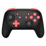 eXtremeRate DIY Replacement Full Set Buttons for Nintendo Switch Pro Controller - Coral - KRP346