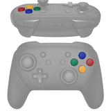 eXtremeRate DIY Replacement Full Set Buttons for Nintendo Switch Pro Controller - Black - KRP355
