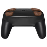 eXtremeRate DIY Replacement Full Set Buttons for Nintendo Switch Pro Controller - Wood Grain - KRS201