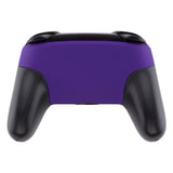 eXtremeRate Purple Faceplate and Backplate for Nintendo Switch Pro Controller, Soft Touch DIY Replacement Shell Housing Case for Nintendo Switch Pro - Controller NOT Included - MRP305