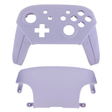 eXtremeRate Light Violet Faceplate and Backplate for Nintendo Switch Pro Controller, DIY Replacement Shell Housing Case for Nintendo Switch Pro - Controller NOT Included - MRP310