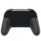 eXtremeRate Black Faceplate and Backplate for Nintendo Switch Pro Controller, Soft Touch DIY Replacement Shell Housing Case for Nintendo Switch Pro - Controller NOT Included - MRP315