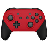 eXtremeRate Passion Red Faceplate and Backplate for NS Switch Pro Controller, Soft Touch DIY Replacement Shell Housing Case for NS Switch Pro Controller - Controller NOT Included - MRP332